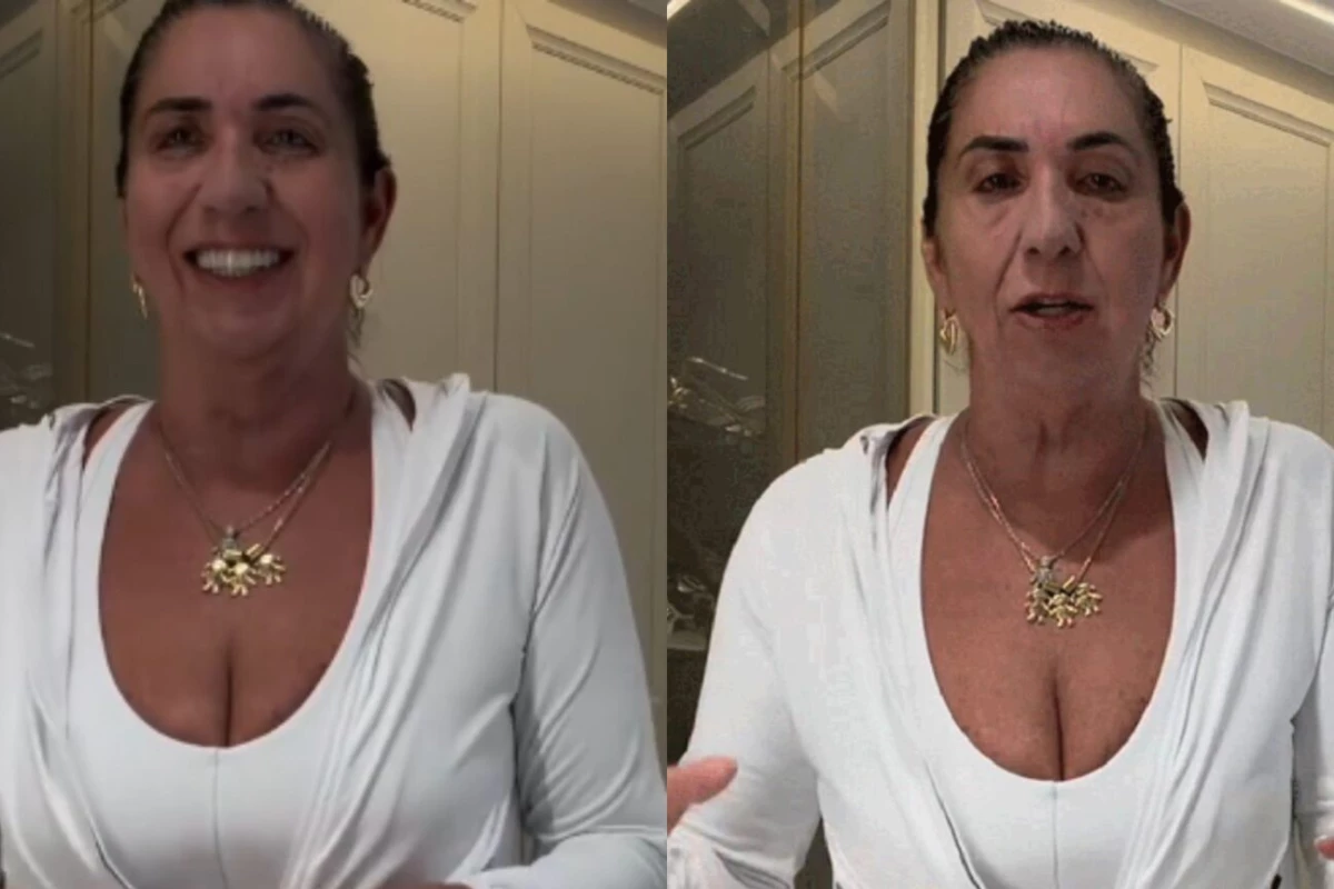 Mãe de Virginia aproveita férias na Bahia de biquíni e exibe tatuagem em local íntimo