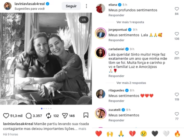 ‘Partiu’: atriz Lavinia Vlasak sofre dura perda e comove o público com desabafo 34