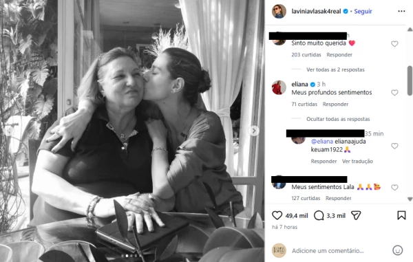 Eliana vem a público após falecimento ser confirmado e lamenta dura perda: ‘Profundos sentimentos’ 34