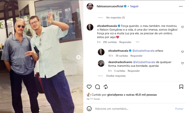Morre o pai de Fábio Assunção e comentário de Elizabeth Savala dá o que falar; atriz se corrigiu em seguida 34 7QXWN7rLdB6uavQVmWCiAtvMDB4eGD3ORr7w3sic