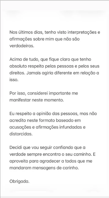 Isis Valverde quebra o silêncio após processo trabalhista de ex-cozinheira: ‘Jamais agiria diferente’ 34
