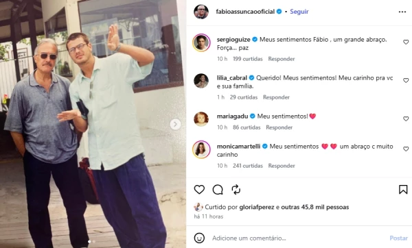 Lilia Cabral vem a público para lamentar morte: ‘meu carinho pra você e sua família’ 34
