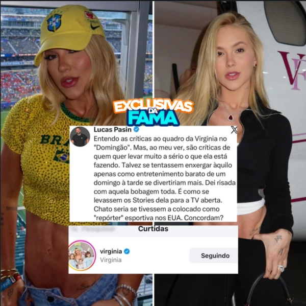Virginia Fonseca ignora polêmica após nota zero no Domingão e decide se posicionar com curtida 34