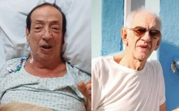 Internado no CTI, Marcos Oliveira lamenta a morte de querido ator que também morava no Retiro dos Artistas 34