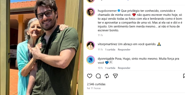 Luto! Primo de William Bonner lamenta morte da avó e faz desabafo 34