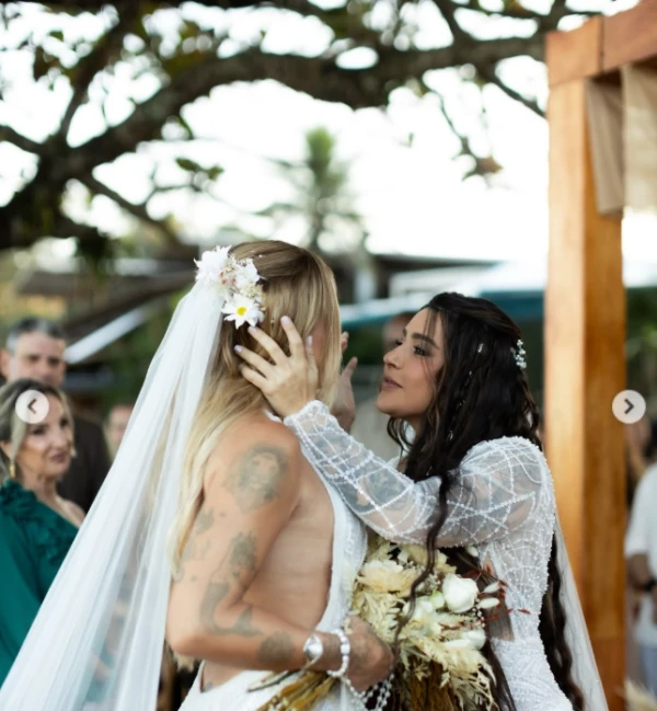 Tati Dias e Lauana Prado comemoram primeiro mês de casamento com declarações e recordam cerimônia especial 37 enyfUeHzgsp82s8M3fMZMoYV61b1YN9pDI42WP4E