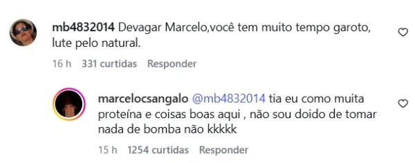Filho de Ivete Sangalo revela segredo de corpo definido aos 16 anos e conta se usa anabolizantes 34