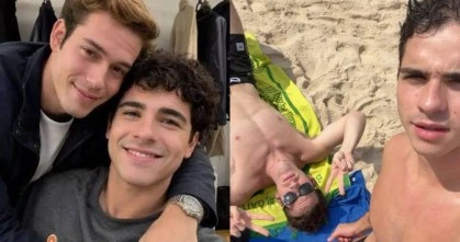 Filho de Giovanna Antonelli é visto na praia com possível par romântico em Quem Ama Cuida 34