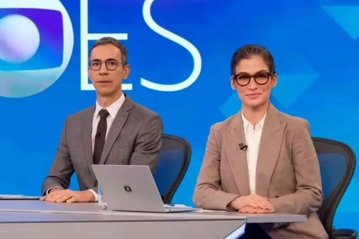 César Tralli e Renata Vasconcellos serão substituídos em sabatinas após decisão tomada pela Globo