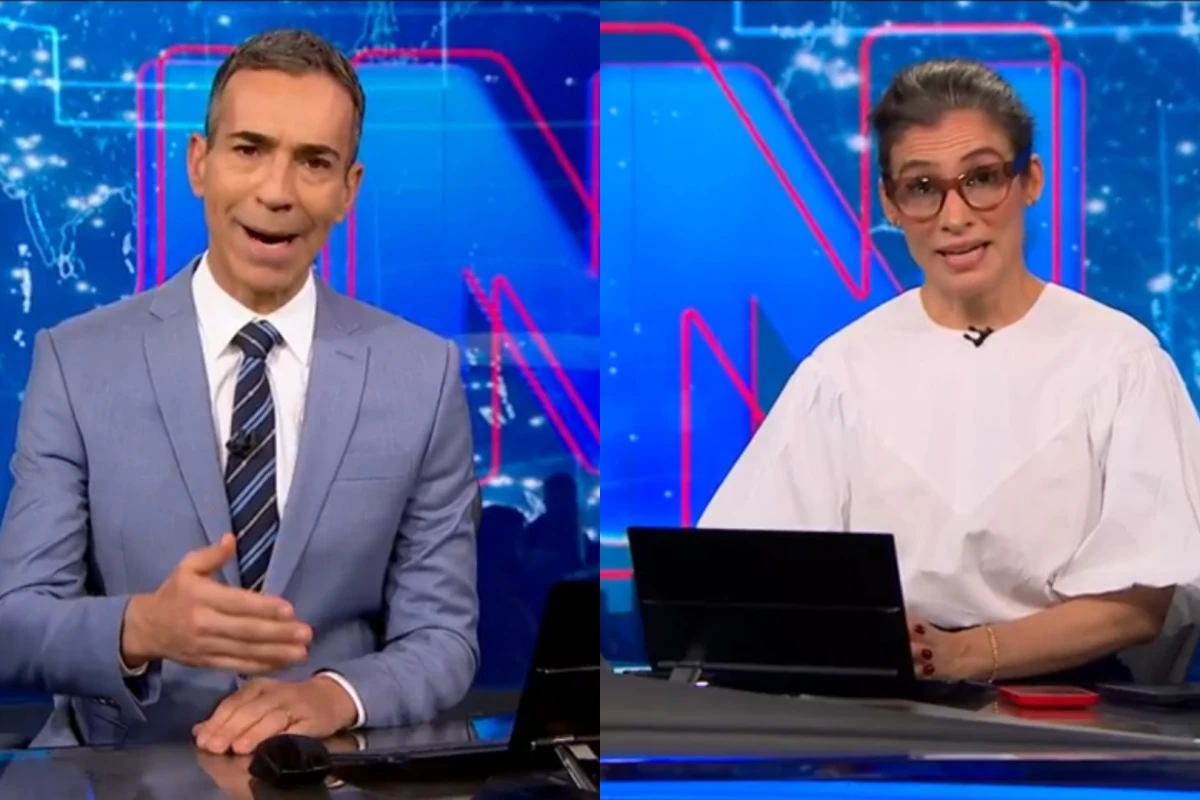 Aposta ousada: César Tralli e Renata Vasconcellos deixam sabatinas e Globo define nova apresentadora