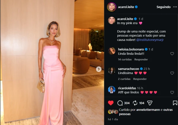 Carol Dias, esposa de Kaká, aposta em vestido de grife caríssimo e exibe bolsa da Chanel avaliada em fortuna 34 6vGuD5Lhmzks8drPUSiuygNIR6OgYAbkHufavOE5