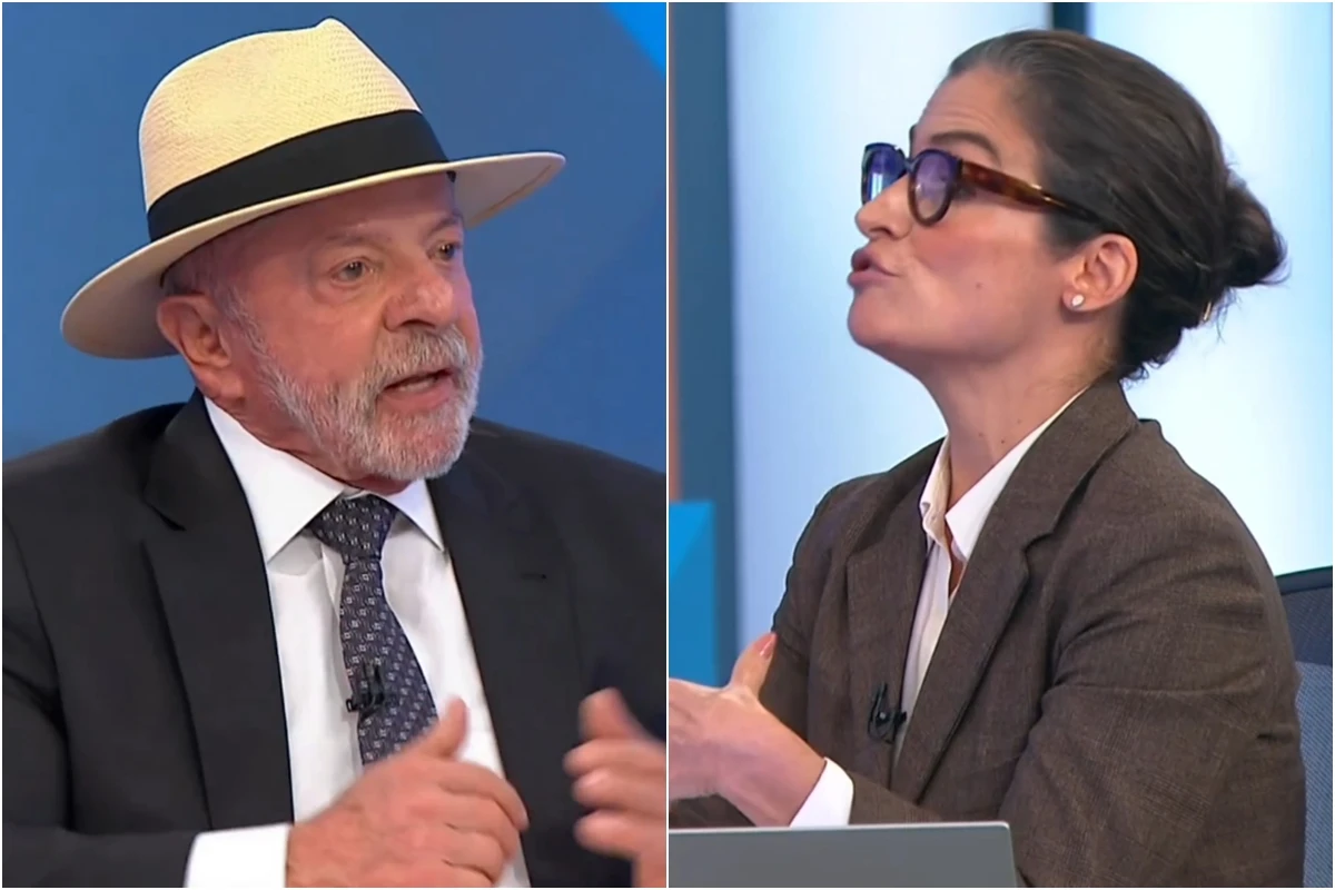 Lula sobe o tom após pergunta em sabatina na Globo: ‘Renata, eu pensei que uma jornalista da tua qualidade…’
