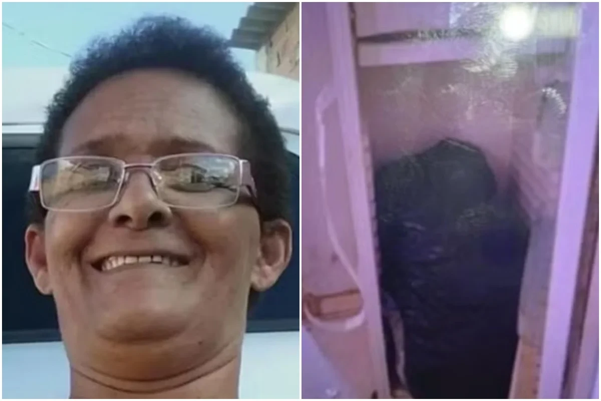 Mulher de 59 anos é encontrada sem vida dentro de saco de lixo guardado em geladeira