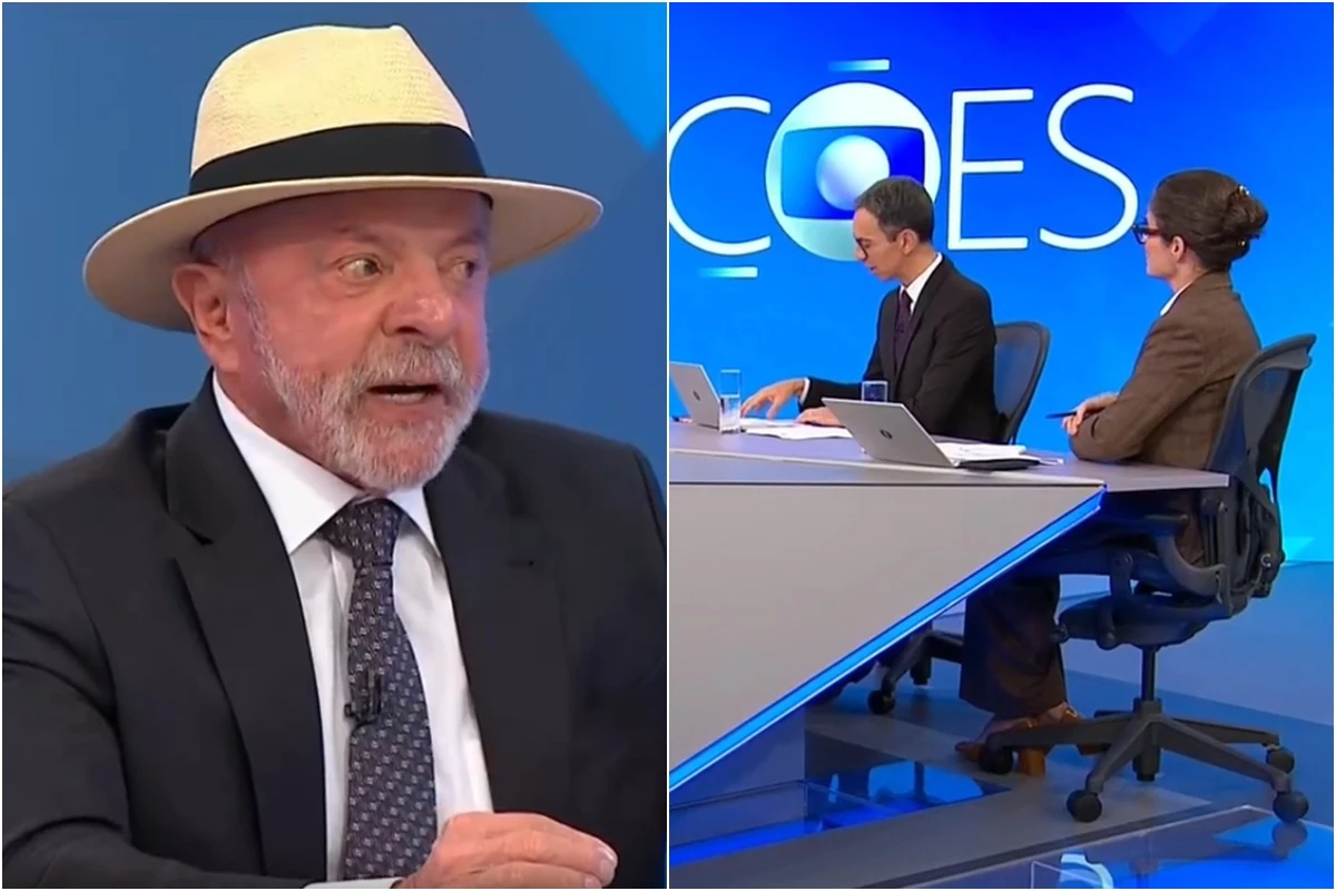 Após ocorrido em sabatina de Lula, César Tralli age às pressas: ‘peço que a gente continue com a entrevista’