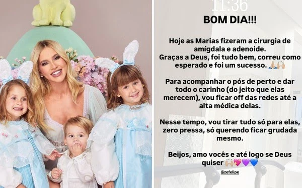 Virginia pega o público de surpresa ao anunciar cirurgia das filhas e afastamento das redes sociais 34