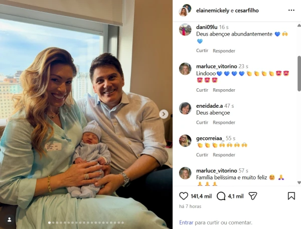 ‘Pela primeira vez…’: César Filho e esposa se manifestam sobre ocorrido na família 34