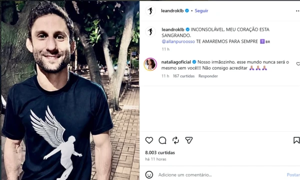 Morte abala o KLB, e Natália Guimarães se manifesta: ‘nosso irmãozinho…’ 34