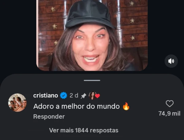 Márcia Goldschmidt grava vídeo falando da esposa de Cristiano Ronaldo e é surpreendida com resposta do jogador 34 s43BFhXRVjoqzXn0P5dK9RtABzDnT2G50BJCGb7M