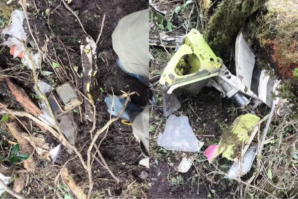 Registros inéditos feitos no local da queda do helicóptero que matou Rick mostram a gravidade do acidente 36