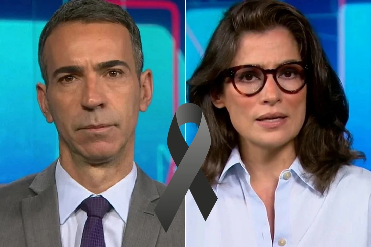 César Tralli e Renata confirmam no Jornal Nacional o que aconteceu com querido jornalista: ‘Morreu hoje…’