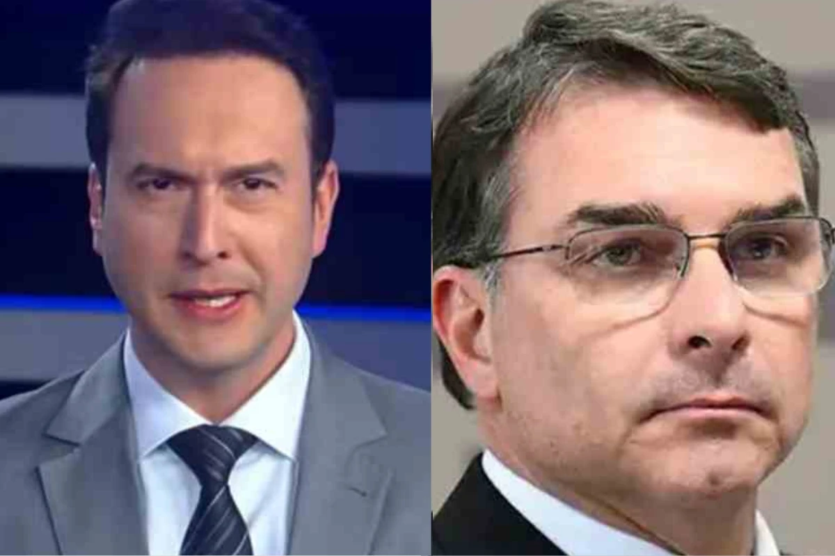 Ao vivo, Eduardo Ribeiro não se cala após Flávio Bolsonaro faltar à sabatina na Record: ‘Desde a…’