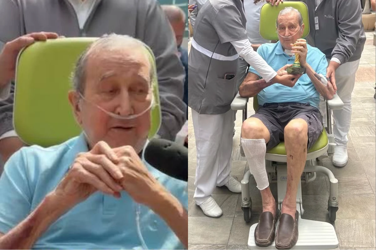 Parreira recebe alta após 3 meses internado; vídeo mostra homenagem comovente na saída do hospital