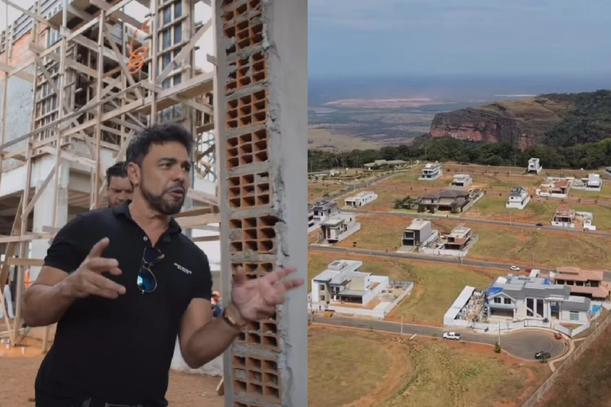 O detalhe da mansão de Graciele e Zezé que está dando o que falar