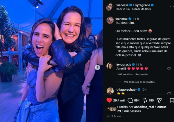 Wanessa Camargo e esposa de Malvino Salvador se encontram após boatos de climão; o que aconteceu chama atenção 34
