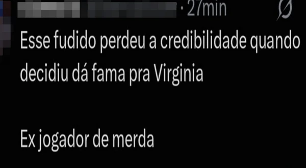 ‘Acabou!’ Após detonarem Vini Jr., torcedores dizem que Virginia Fonseca é a grande culpada 37