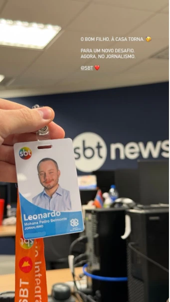 Aos 24 anos, ex-astro mirim de Carrossel deixa atuação de lado e retorna ao SBT em nova função 36