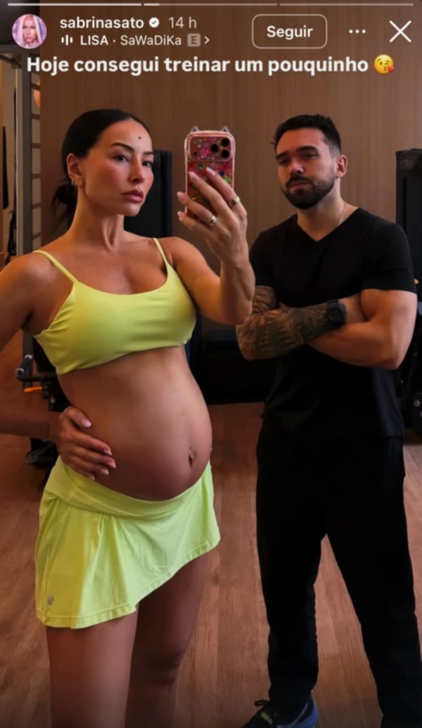 Grávida, Sabrina Sato mostra o barrigão nas redes sociais 34
