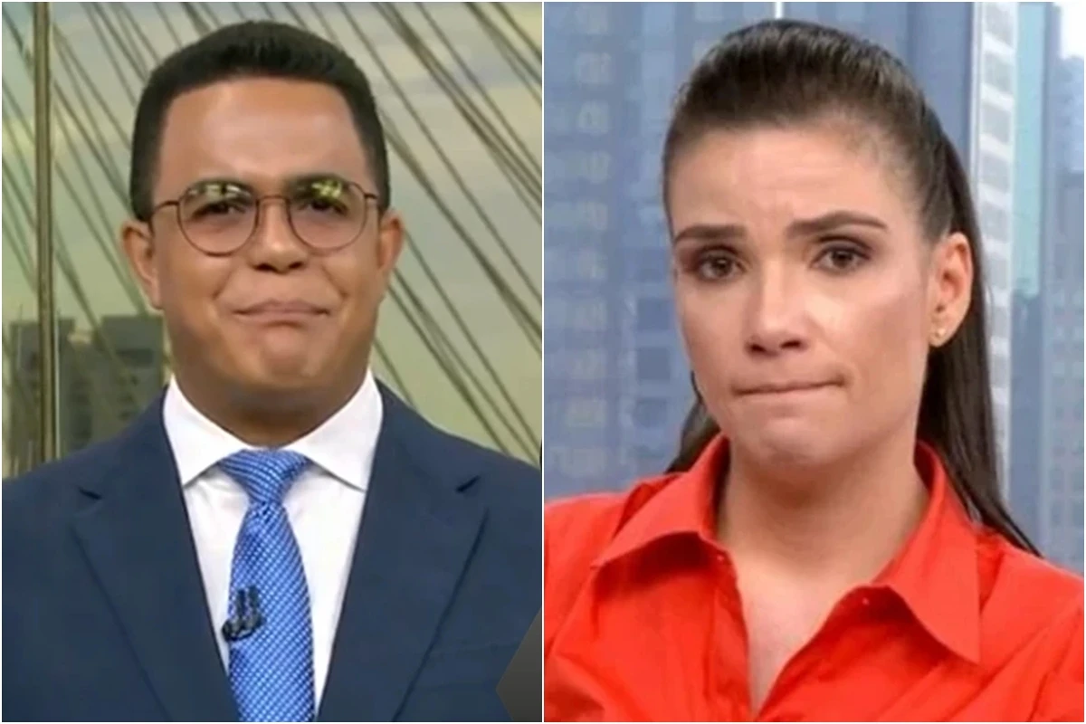 Antes de encerrar o Bom Dia São Paulo, Marcelo Pereira dá triste notícia e Sabina reage ao vivo: ‘ai…’