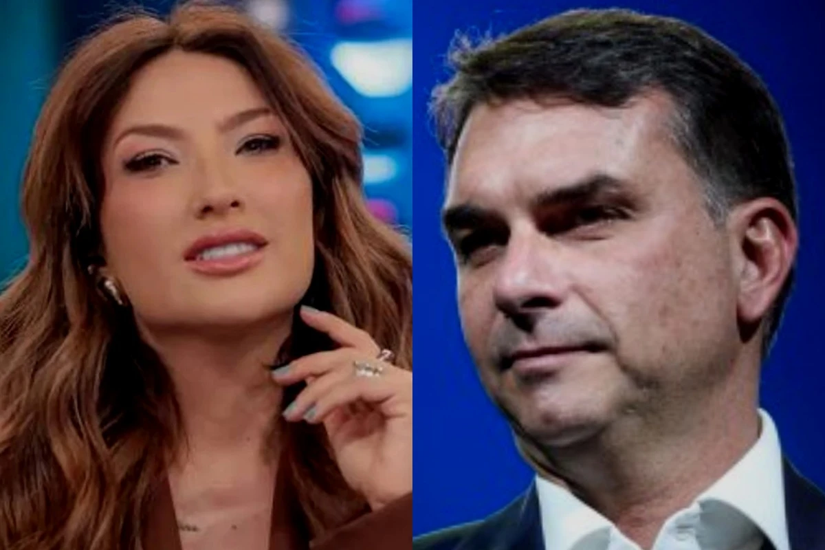 Flávio Bolsonaro teria sido o motivo da demissão de apresentadora do SBT