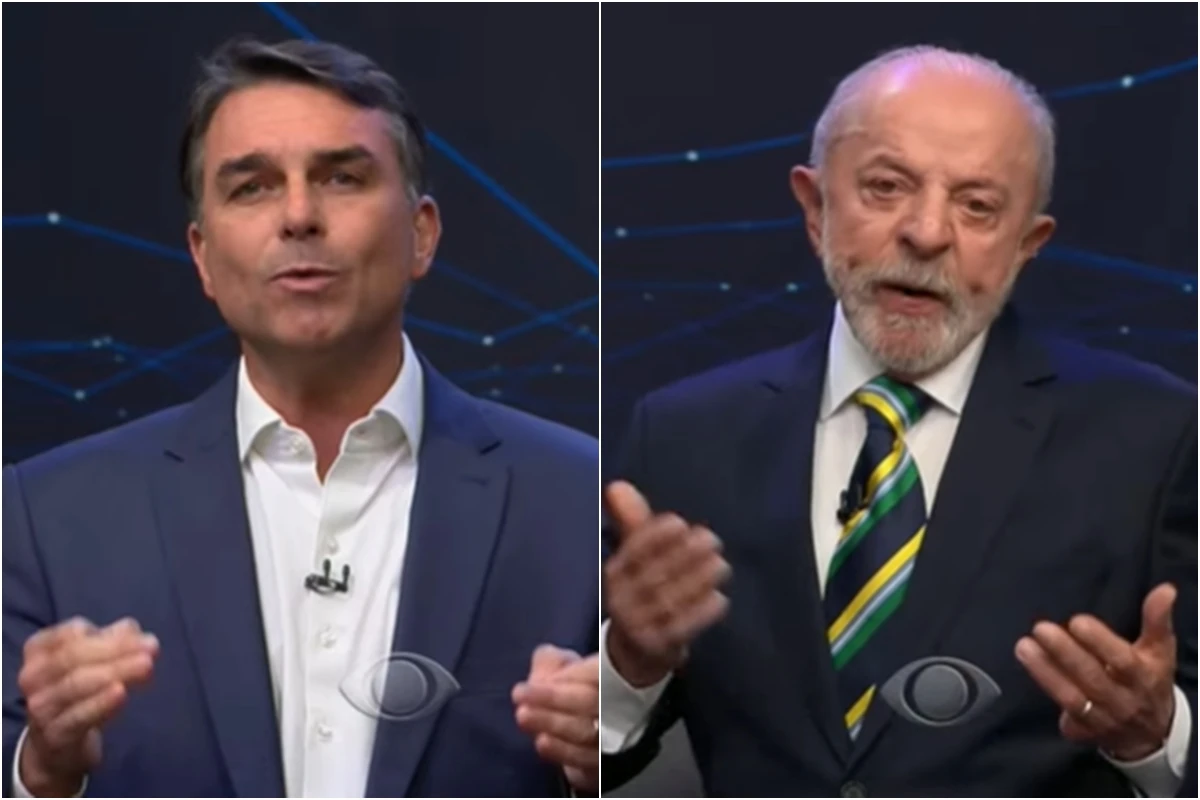 Esse seria o candidato vencedor caso Lula e Flávio Bolsonaro terminassem a eleição empatados