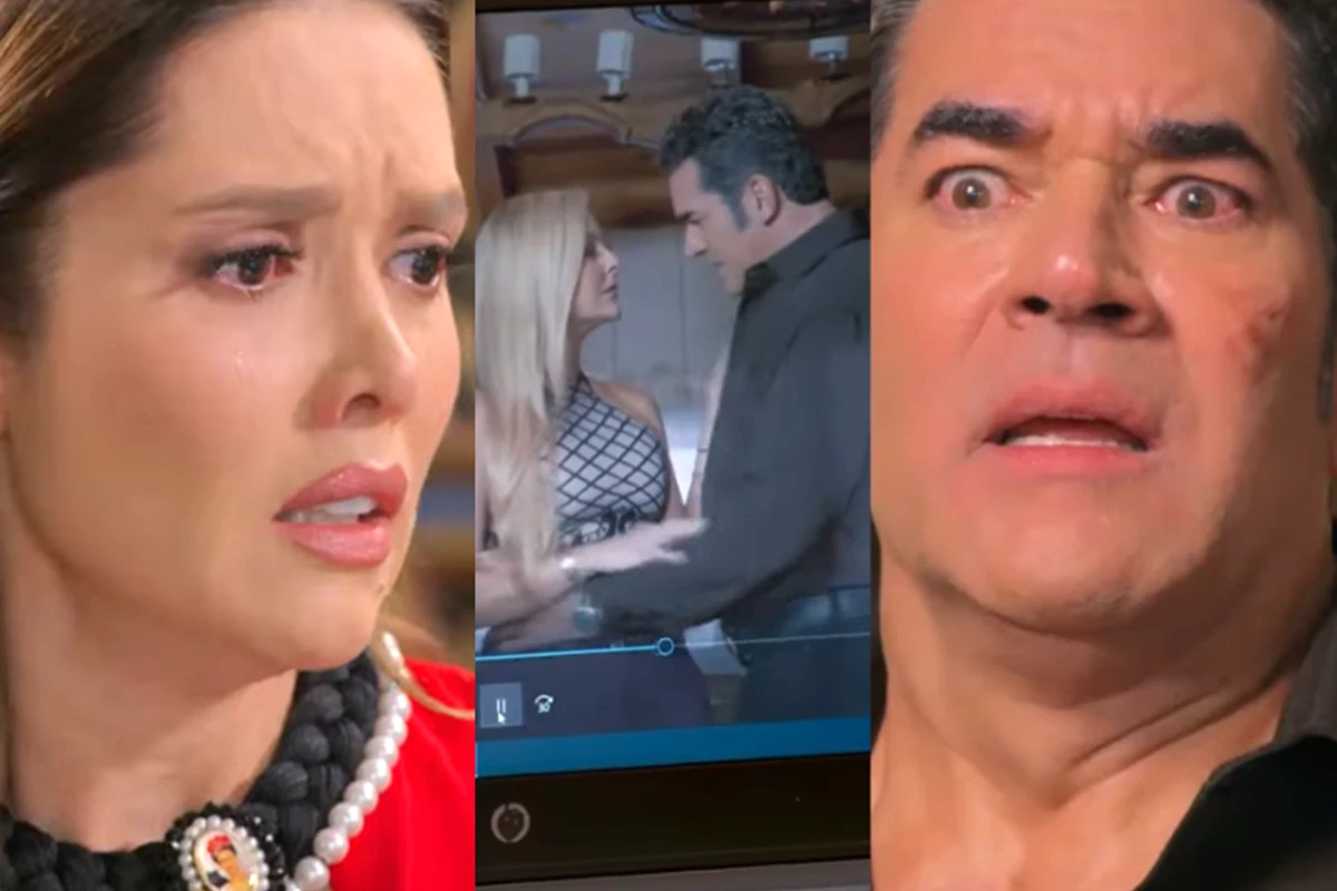 A Desalmada: Fernanda samba na cara de Otávio e mostra para Letícia vídeo dele com Júlia