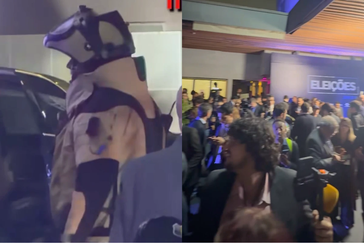 Suspeita de bomba na Band mobiliza polícia após debate entre Lula e Flávio