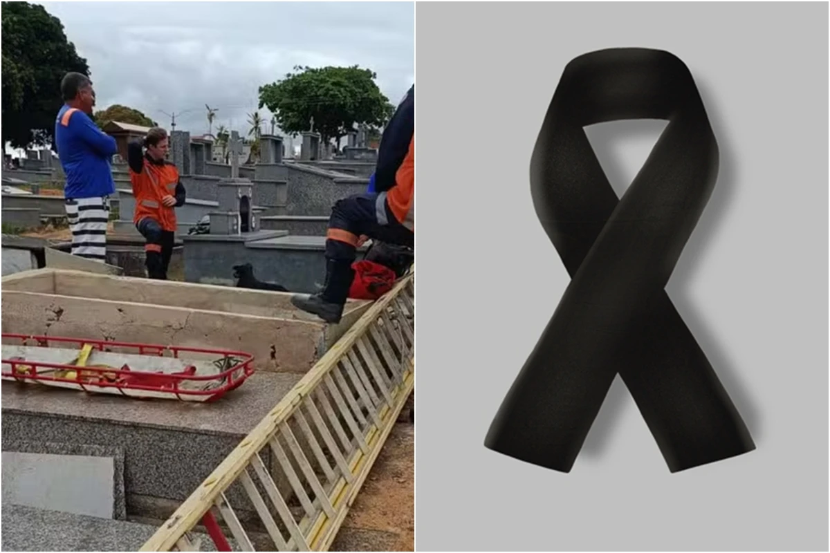 Homem morre ao cair no túmulo do próprio pai em cemitério do Espírito Santo e detalhes são revelados