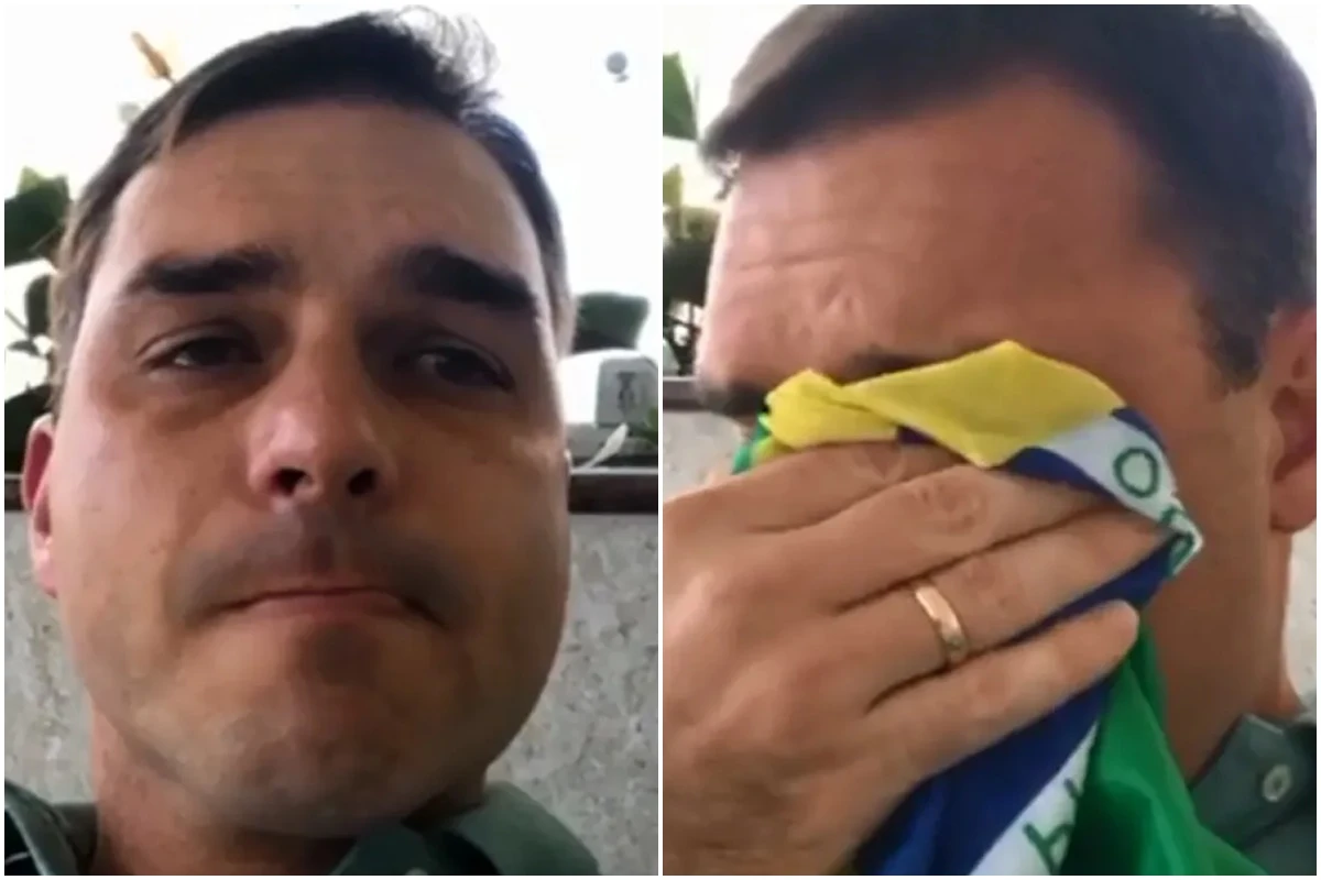Vídeo mostra reação de Flávio Bolsonaro após vitória de Lula e detalhe chama atenção nas redes sociais