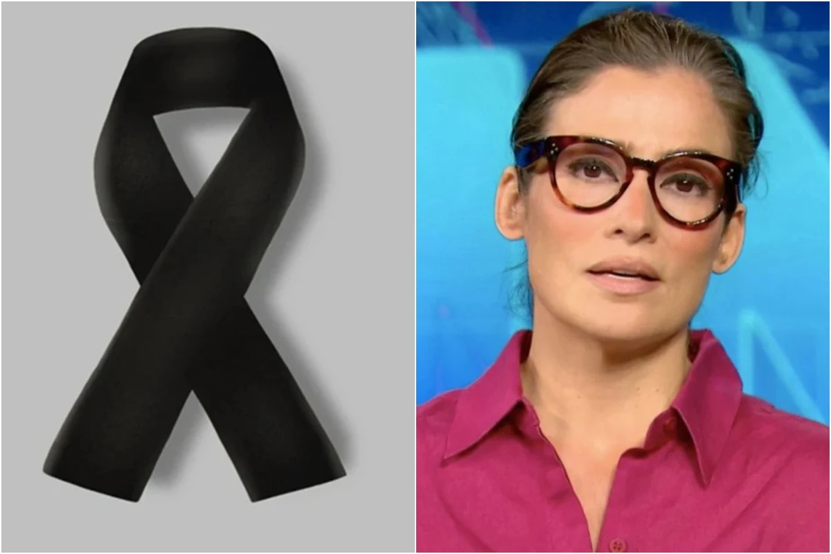 Coube a Renata Vasconcellos dar triste notícia sobre morte de famoso no JN: ‘ele morreu ontem…’