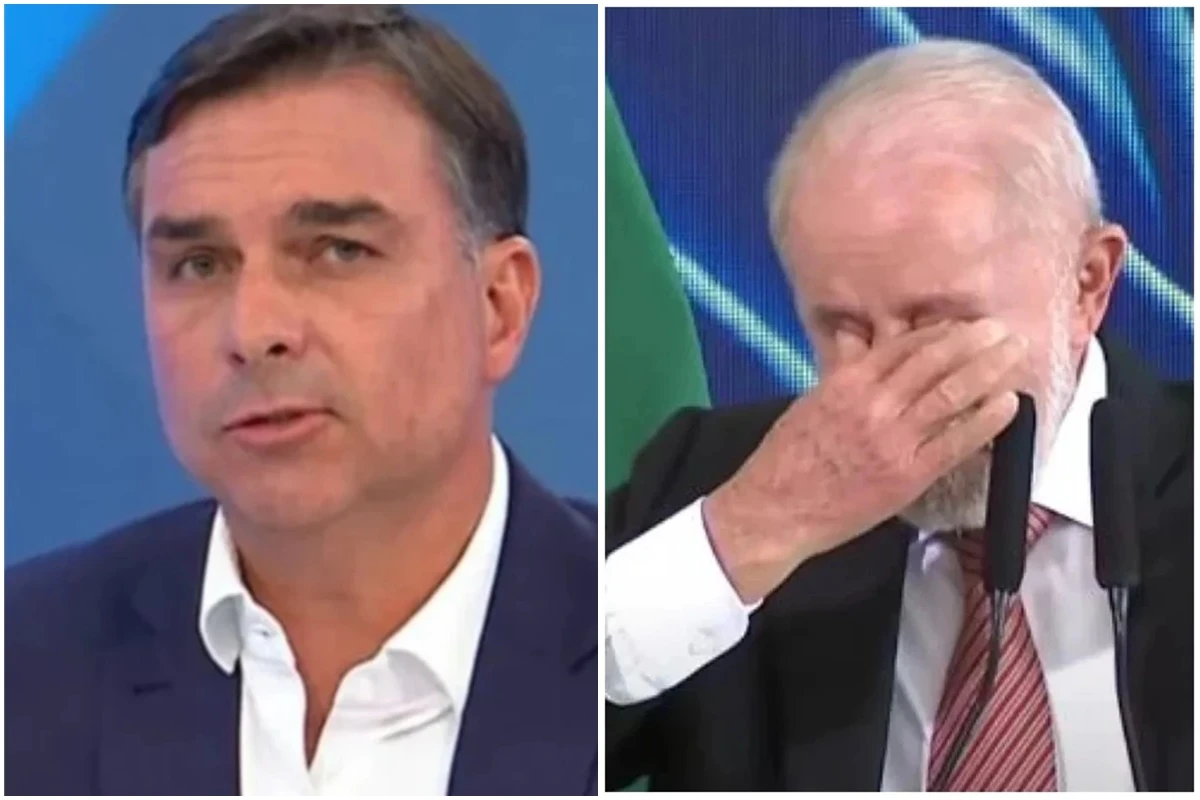 Nova pesquisa traz notícia nada boa para Lula e deixa Flávio Bolsonaro sorrindo à toa