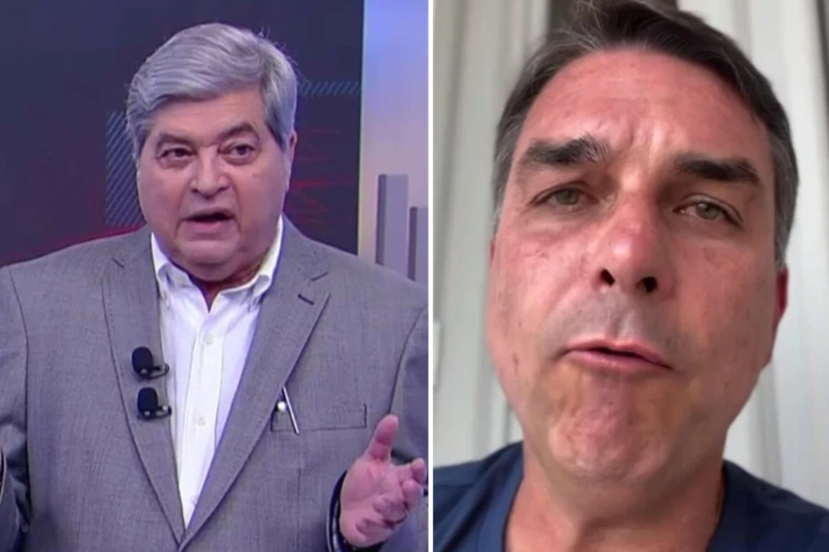 Datena não fica em cima do muro e atitude contra Flávio Bolsonaro dá o que falar: ‘Borrou e voou’