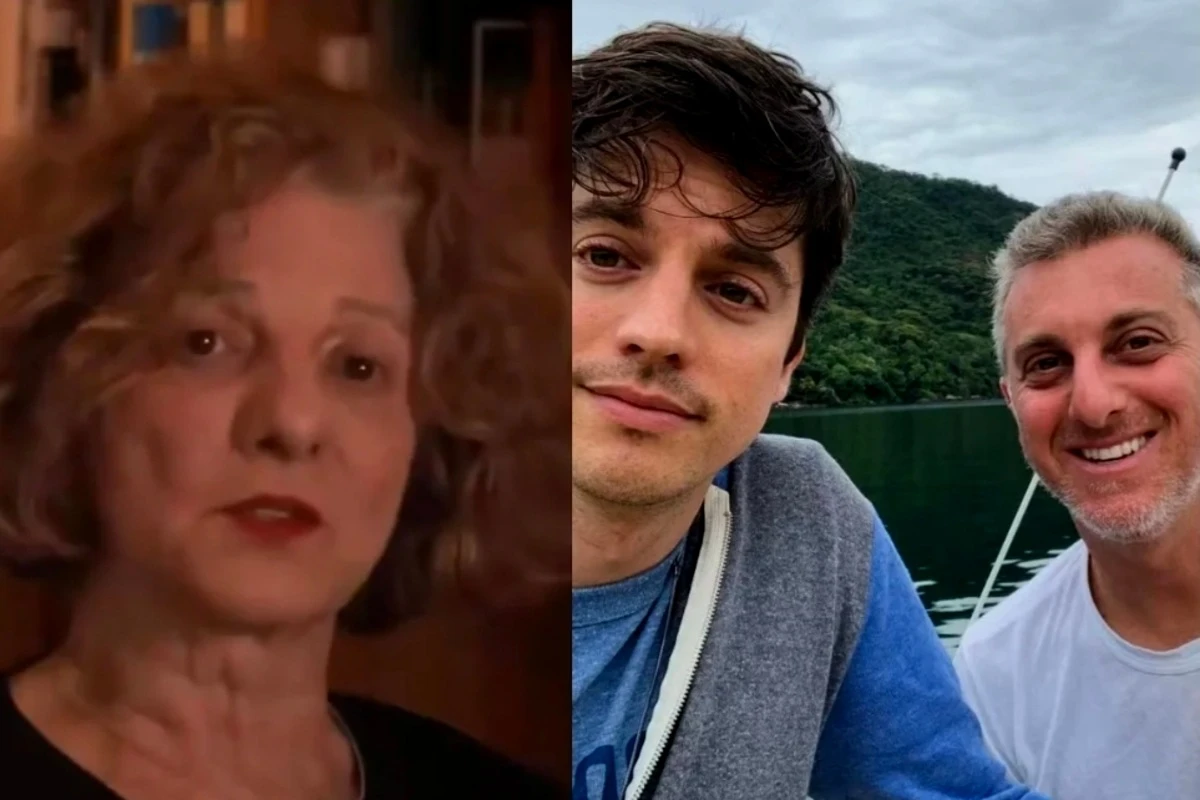 Mãe de Luciano Huck revela por que o filho gay precisou fugir do Brasil