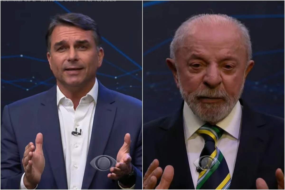 Esta foi a audiência do debate entre Flávio e Lula na Band; Globo foi ultrapassada