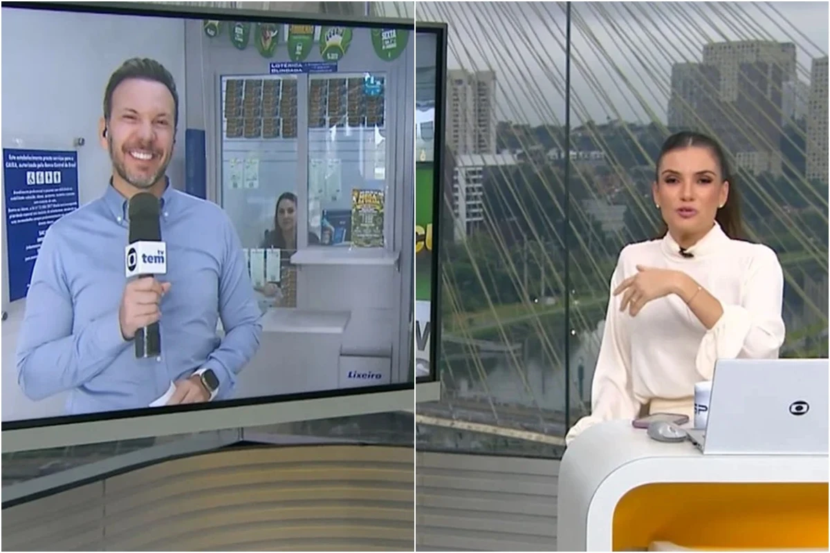 Após ocorrido ao vivo, Sabina Simonato faz promessa para repórter da Globo