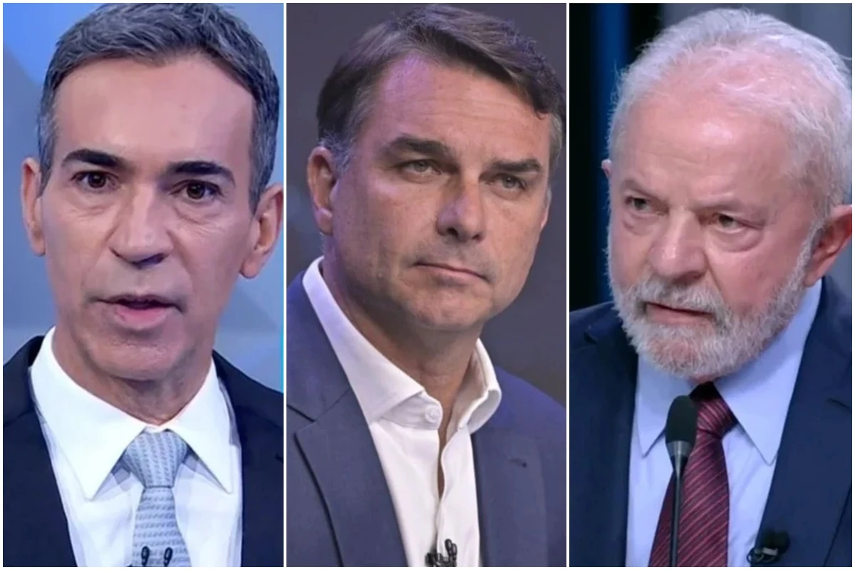 Coube a César Tralli dar uma das notícias mais importantes do domingo de eleições: ‘foi…’