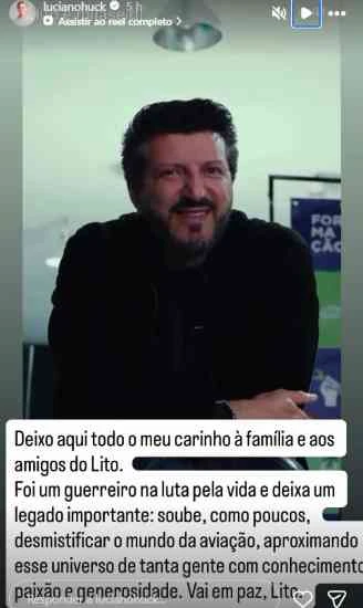 Abalado, Luciano Huck lamenta triste perda: ‘Vai em paz’ 34 ryzUnXukAWlNmDrsgNNWQd8lk8P5QZSMkN2PAnH1