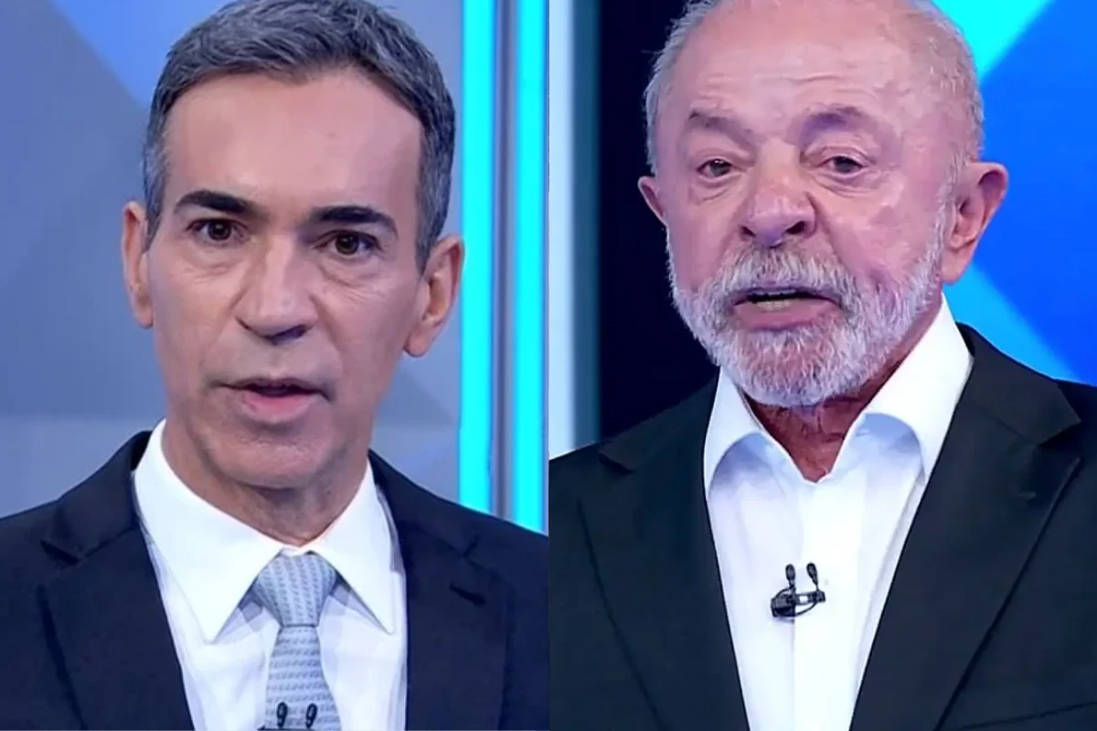 Lula rebate ordem de César Tralli e discute com o jornalista durante debate na Globo: ‘Você não pode…’