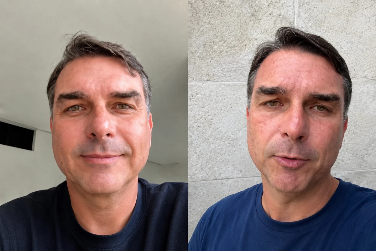 Flávio Bolsonaro é intimado na porta de casa e situação toma rumo que ninguém esperava